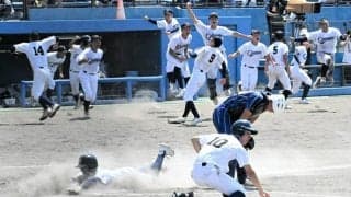 ミスを自ら取り返す同点打、終盤の好リードも光る　聖隷・筧捕手