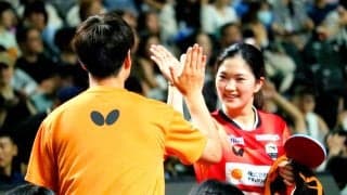 【卓球Ｔリーグ】木原美悠「目標は優勝。熱くなって」兄・翔貴監督も信頼「流れガラッと変える」台湾開幕、トップ名古屋が女王・神奈川を３-１で破って好発進