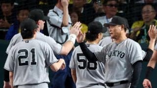 巨人　セ５０勝一番乗り　首位ターンが決定　橋上監督代行「マイナスでないことが良かった」