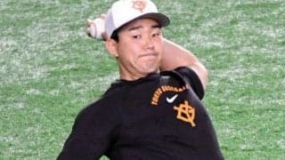 巨人・小笠原　初の伝統の一戦「ファーストピッチをしっかり」後半戦ラス投、自身連勝締めへ