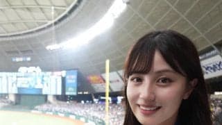 【日本ハム】ベルーナドームでの西武戦２試合を観戦、とにかく蒸し暑かった／花咲楓香
