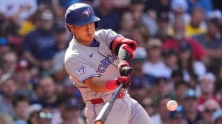 ブルージェイズ岡本和真は５打数１安打で２試合連続安打、守備では好プレーも披露
