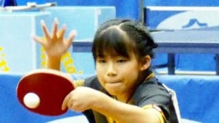 卓球・全農杯、松島愛空が大会連覇へ８強入り「フォアドライブが調子よくできた」きょうだいの存在刺激に