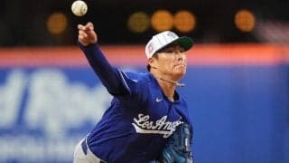 山本由伸が日米通算100勝を達成　プロ初勝利はオリックス時代の17年８月31日のロッテ戦