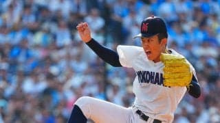 【高校野球】横浜が桐光学園を破り４季連続出場　最速157キロ右腕の織田翔希が優勝投手に