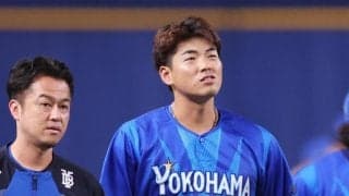 負傷交代のＤｅＮＡ蝦名について　相川監督「明日検査します」　八回の守備でダイビングキャッチ