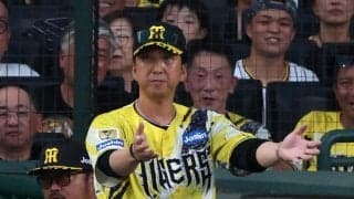 「一塁審判がなんでベースの前に入ったんですかね？」と解説者指摘　阪神・藤川監督リクエストも判定変わらず　四回にバントの元山が一塁アウト