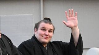 満身創痍も…安青錦「１日三番」死闘制しV「一番上の番付目指したい」八角理事長「大したもん」