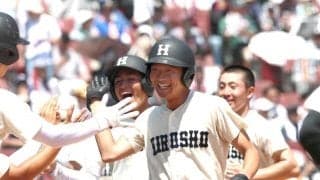 広商１年生の一発で広陵破った　谷浦「人生一番の当たり」逆転３ランで甲子園王手「先輩方がリラックスさせてくれるおかげ」