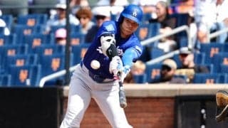 大谷翔平、後半戦9戦ノーアーチ　1安打で打率.282、二塁打で全力疾走も…ド軍逆転負け