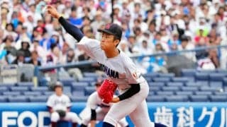 横浜の織田翔希　歓喜の中で涙　「甲子園で優勝する」と次を見据えた