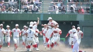 智弁和歌山が接戦制し３年連続の夏の甲子園　山田が勝ち越し打含む４安打　中谷監督「いつ負けてもおかしくなかった５試合をこなしてこれた」