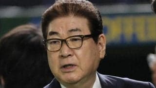 【没】モルツ球団の山本浩二監督「さっきハリさんが（打席に）立つって言いよったな」　張本勲ＧＭの意気込み紹介　自身は「無理」も「楽しく、勝つ」　今年で３０年