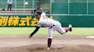 3番手で登板、真っ向勝負で挑む　決勝進出の原動力、鳥羽・谷内選手