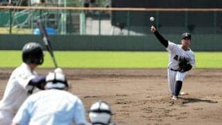 託された決勝マウンド「自信持って投げた」　阿南光・小田投手