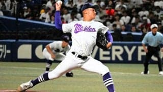 磨いたカットボールでピンチしのぐ　愛工大名電・宮下新投手