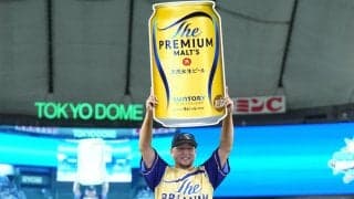 中島宏之氏の強烈なライナーでどよめき　昨季は豪快な１発でMVP　サントリードリームマッチ