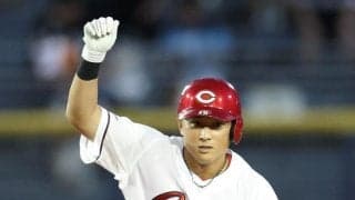 広島３選手がハッスル　佐々木は２安打、小林、ドラ２斉藤汰も【フレッシュ球宴】