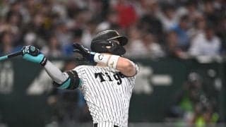 阪神　佐藤輝が確信歩きの特大弾！先制ソロに東京ドームが大熱狂　昨年の第２戦に続いて“２試合連発”　球宴通算３発目