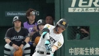 【球宴】阪神佐藤輝明が右翼へ先制ソロ！直前に決勝進出決めたホームランダービーさながら豪快弾
