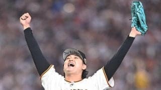 巨人・田中瑛が“珍予告”でファン大爆笑　帽子のつばに「シュートいきます♡」→レイエスに打ち返されて天を仰ぐ