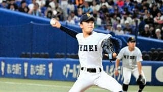 緩急織り交ぜ31年ぶりの優勝へ　背番号11の享栄・上江滝拓未投手
