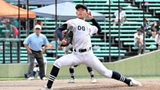「プロとしてこの球場で」　敗れても続く野球、大垣日大・谷之口投手