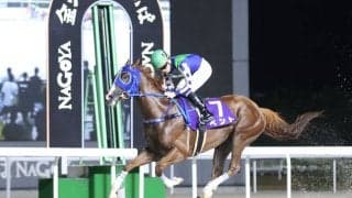 【名古屋競馬】ベントが逃げ切って重賞連勝　名港盃を制覇