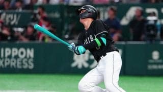 【球宴】ロッテ西川史礁、けがから復帰後初打席で豪快本塁打「できすぎたかな」敢闘選手賞ゲット