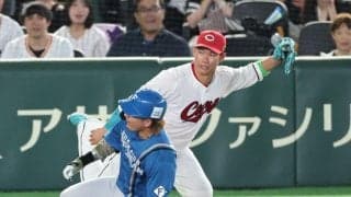 広島・坂倉は「５番・三塁」で出場　２打数無安打で途中交代も自身４度目の球宴楽しむ　初出場の遠藤と岡本は２９日の２戦目に登板へ