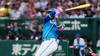 【球宴】同点適時打のレイエス「中野さんに怒ってます」激走も本塁憤死