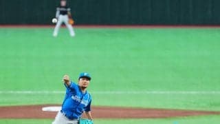 【球宴】日本ハム伊藤大海「テルならワンチャン振ってくれるかな」初球に50キロの超遅球