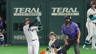 【球宴】阪神大山悠輔が初アーチ「すごく収穫のある、いろんな話もしましたし勉強になった試合」