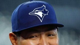 岡本和真、巨人時代の同僚２人と笑顔で再会　ブルージェイズ公式Ｘが３ショット公開