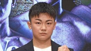２３歳・吉良大弥　最速タイ５戦目戴冠狙う　拳四朗と激闘の難敵相手も不敵「圧倒できると思う」