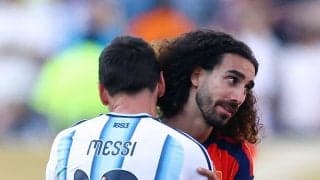 スペイン代表DFククレジャがW杯の公約実行　左腕にデラフエンテ監督のタトゥー入れる