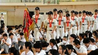 大分商、甲子園に向け壮行会　主将「県を代表して甲子園に」と決意