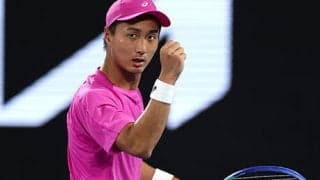 望月慎太郎 逆転勝ちで初戦突破 