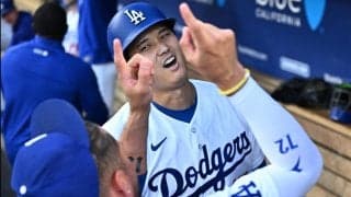 大谷翔平、球宴中に注射治療の左膝「良くなってるのは間違いない」一方「痛み０になることはない」