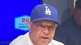 ロバーツ監督、打者・大谷を絶賛も投手・大谷の復帰には慎重　８月登板は絶望的か「今からでも３週間以上かかる」