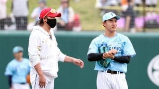 【球宴】両ひざ打撲から復帰のロッテ西川史礁が守備解禁　７回から左翼へ