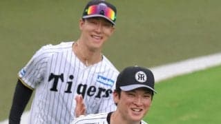 阪神・高寺　有事に備え右翼で守備練習「準備はどこでもします」　森下が不透明な状況で