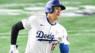 大谷翔平が２戦連続３３度目のマルチ安打　六回に左中間への適時二塁打　打球速度１７９キロ　ＮＨＫ解説も感嘆「光のような打球」