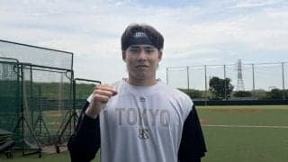 【ヤクルト】遠藤成、２軍本拠地の戸田で練習に初参加「パフォーマンスを発揮して早く支配下に」