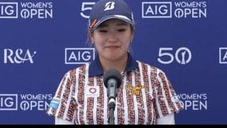 桑木志帆、日本勢トップの2打差2位発進「最後まで集中して出来た」