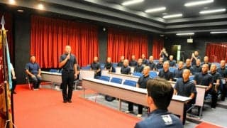 松江市長ら激励「みんな応援しています」　立正大淞南、甲子園へ
