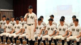 神村学園主将、壮行式で「日本一へ一戦必勝」　生徒ら330人が激励
