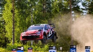 WRCフィンランド：トヨタはエルフィン・エバンスとセバスチャン・オジエが3番手発進