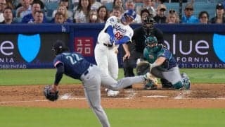 女房役ラッシングが佐々木朗希を後押しする３ラン　ドジャースはリードを５点に広げる