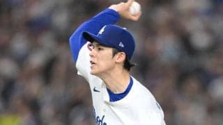 佐々木朗希が５勝目　６回途中２失点に本拠地ファン総立ち　大谷翔平は左膝痛１９戦ぶり欠場でベンチで勝利見届ける　ド軍は４カード連続勝ち越しでＭＬＢ最速７０勝に王手